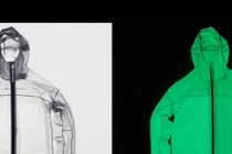 Anh ra mắt áo khoác tự phát sáng trong bóng tối