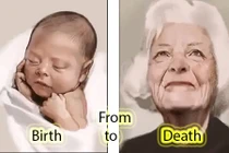 Xem phác thảo một đời người chỉ trong 4 phút