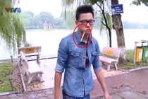 Bất cẩn, trai trẻ bị bút chì đâm xuyên má