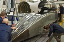 Chiêm ngưỡng siêu xe vận tốc 1.600 km/h của người Anh