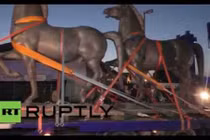 Tìm thấy báu vật ngựa đồng, biểu tượng sức mạnh của Hitler