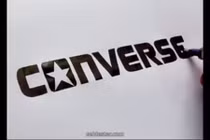 Tay không vẽ logo Google, Converse chuẩn như máy tính