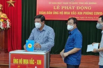 Hải Dương: Hơn 70 tỷ ủng hộ Quỹ vaccine COVID-19 ngay khi phát động