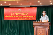 Hải Dương tiếp tục giãn cách xã hội theo Chỉ thị 15 với 11 huyện, thị xã, thành phố