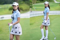 Nữ thần làng golf Hàn Quốc gây chú ý nhờ khí chất quyến rũ