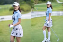 Nữ thần làng golf Hàn Quốc gây chú ý nhờ khí chất quyến rũ