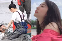 Running Man: Thúy Ngân ngồi lên người Jun Phạm trong tư thế “đỏ mặt"