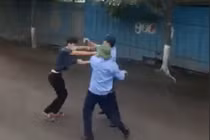 Công an điều tra vụ bảo vệ Cty Hòa Phát Hải Dương bị tố hành hung tài xế