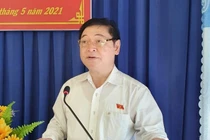 Chủ tịch VUSTA Phan Xuân Dũng, các ứng viên ĐBQH tiếp xúc cử tri 4 xã Phước Tiến, Phước Tân, Phước Hòa, Phước Bình