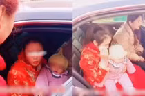 Cô dâu quyết không chịu xuống xe hoa mặc nhà trai cầu xin