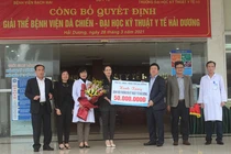 Hải Dương: Giải thể Bệnh viện dã chiến số 2 điều trị COVID-19
