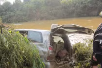 Hiện trường xe 7 chỗ bị lũ cuốn cùng 4 thi thể