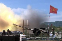 Quân khu 4 diễn tập bắn mục tiêu trên biển