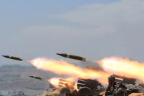 Trung Quốc tập trận phòng thủ biển với pháo cổ