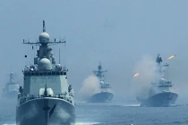 Tàu chiến Hải quân Nga, Trung “ồ ạt” tới Syria