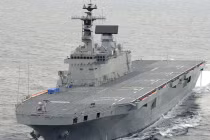 Tàu chiến to nhất Hàn Quốc gặp hỏa hoạn