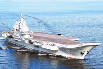 Khám phá tàu sân bay “khủng” nhất châu Á