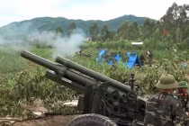 Quảng Ngãi diễn tập đánh địch đổ bộ đường không