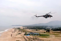 Không quân Lục quân Trung Quốc tập trận Xung kích 2013