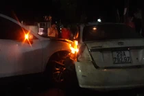 "Ô tô điên" gây tai nạn liên hoàn, náo loạn đường phố