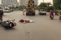 Va chạm với xe bồn chở bê tông, hai mẹ con tử vong tại chỗ