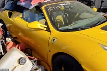 Xe sang chục tỷ nhưng ở Dubai chỉ bị bỏ như sắt vụn