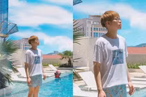 Đức Phúc đi phơi nắng nhưng dân mạng chỉ quan tâm tới 'body hệt con gái' và chiếc quần đùi quá xinh