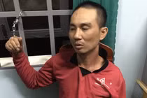 Bắt giữ phạm nhân đang thụ án 20 năm tù tội giết người trốn trại