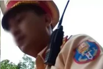 Xuất hiện “anh Chí” bảo kê tuyến đường, nhờ xóa video CSGT
