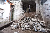 Hà Nội đục vòm cầu đường sắt phía Nam cầu Long Biên