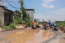 Đoạn đường 2,1 km giữa Hà Nội thi công gần 20 năm chưa xong