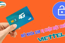 Cách mở khóa tạm thời sim Viettel bị chặn 1 chiều