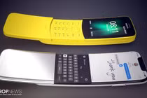 Bất ngờ ý tưởng iPhone màn hình cong giống “quả chuối” Nokia 8100