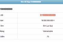 Xuất hiện sim số đẹp 18 tỷ đồng của Vietnamobile