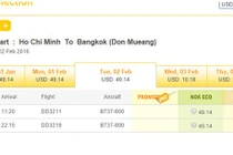 Chiêu độc mua vé máy bay về quê ăn Tết của khách Việt