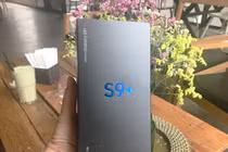Đập hộp Galaxy S9+: Thiết kế đẹp lung linh, camera khủng