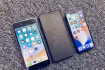 Rò rỉ hình ảnh đầu tiên của iPhone X Plus, iFan đứng ngồi không yên