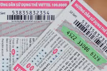 Xuất hiện thẻ cào Viettel giả