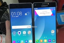 Samsung lộ ảnh thực tế smartphone có thể gập lại