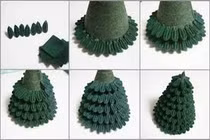 Noel 2018: Cách làm cây thông Noel bằng những vật liệu đơn giản