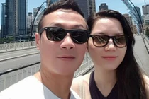 MC Anh Tuấn khoe ảnh hạnh phúc bên vợ xinh đẹp kém 14 tuổi