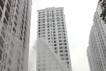 Diễn tập phòng cháy chữa cháy tại căn hộ Vinhomes Times City