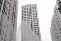 Diễn tập phòng cháy chữa cháy tại căn hộ Vinhomes Times City