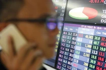 Thị trường chìm trong sắc đỏ, VN-Index mất 50 điểm sau 30 phút