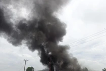 Cháy công ty may Bắc Giang, hơn 1.200 người tháo chạy