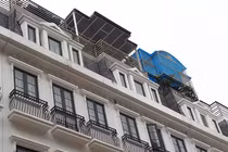 Hàng loạt nhà liền kề mọc "chuồng cọp" sai phép tại Five Star Mỹ Đình