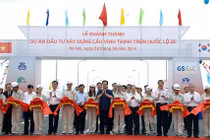 Khánh thành cây cầu dài nhất Việt Nam