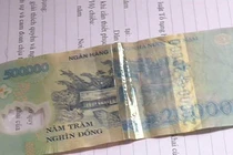 Cảnh giác chiêu biến tờ 20.000 đồng thành 500.000 đồng