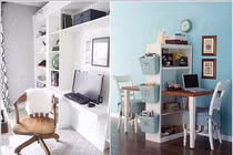 Cách tận dụng không gian để có phòng làm việc nhỏ