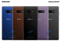 Lộ diện 5 màu siêu “hot” của Galaxy Note 9